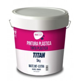 PINTURA PLAST MATE 5 KG BL...