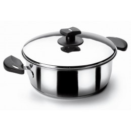 CACEROLA 22CM C/TAPA INOX...