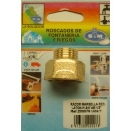 RACOR FONTAN H-M 3/4"X1/2"...