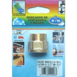 RACOR FONTAN M-H 3/4"X1/2"...