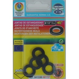 JUNTA FONTAN PLANA 1/2" 5PZ...