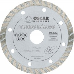 DISCO CORTE TURBO 115 MM...