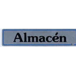 PLACA SEÑAL ADH 175X040MM...