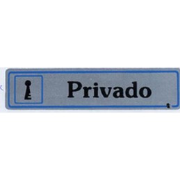 PLACA SEÑAL ADH 175X040MM...