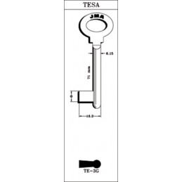 LLAVE DE GORJA EN BRUTO JMA...