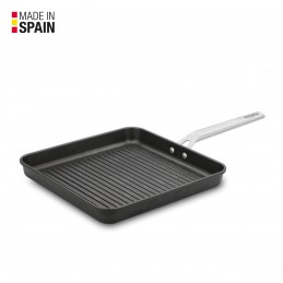 GRILL PLANCHA 28X28CM RAYAS...