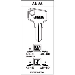 LLAVE CILINDRO EN BRUTO JMA...