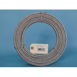 CABLE ACERO GALV 6X19+1...