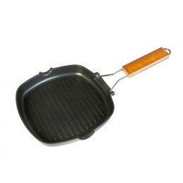 GRILL PLANCHA 28X28CM RAYAS...