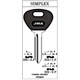 LLAVE CILINDRO EN BRUTO JMA...