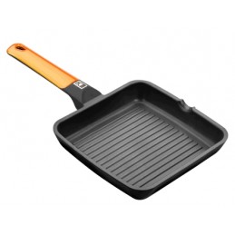 GRILL PLANCHA 28X28CM RAYAS...