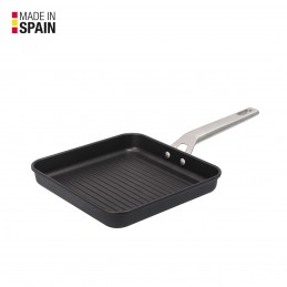 GRILL PLANCHA 23X23CM RAYAS...